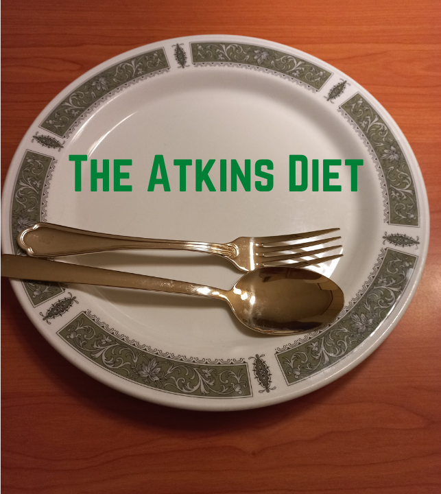 the Atkins diet plate